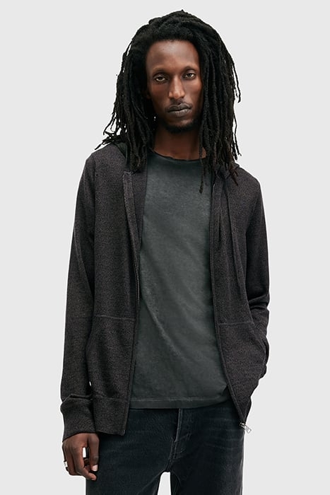 MODE MERINO ZIP HOOD MARLEY GREEN 1