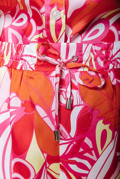 TILLY BIG FLOWER SLIT SHORT MULTICOLOR 3