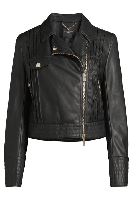 LOLA FAUX LEATHER JA JET BLACK A996 3