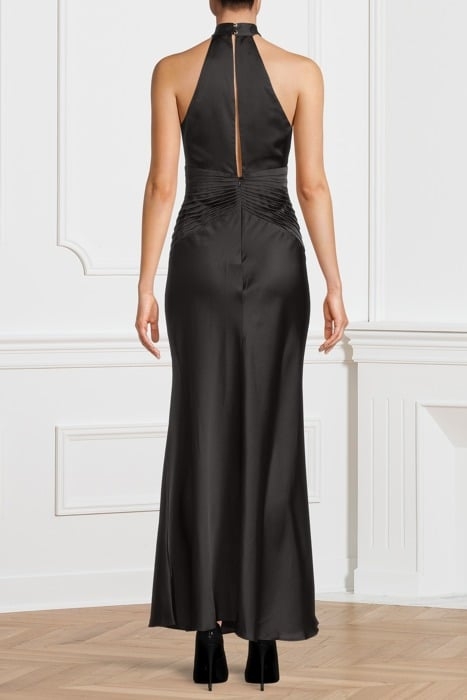 DIXIE MAXI DRESS JET BLACK 2