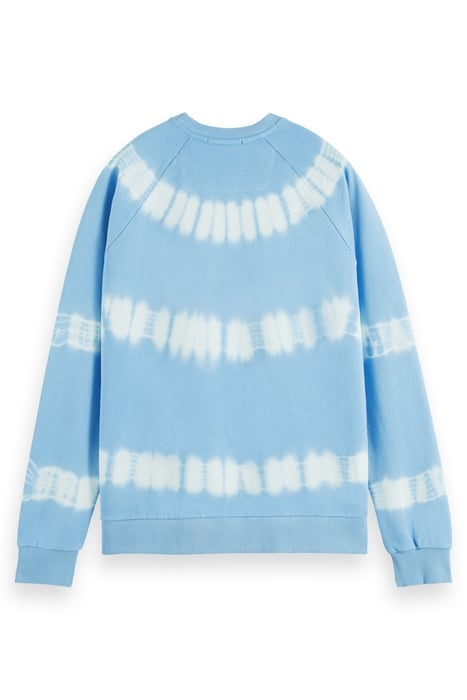 TIE-DYE ARTWORK RELAXED-FIT SWEATSHIRT SKY 5