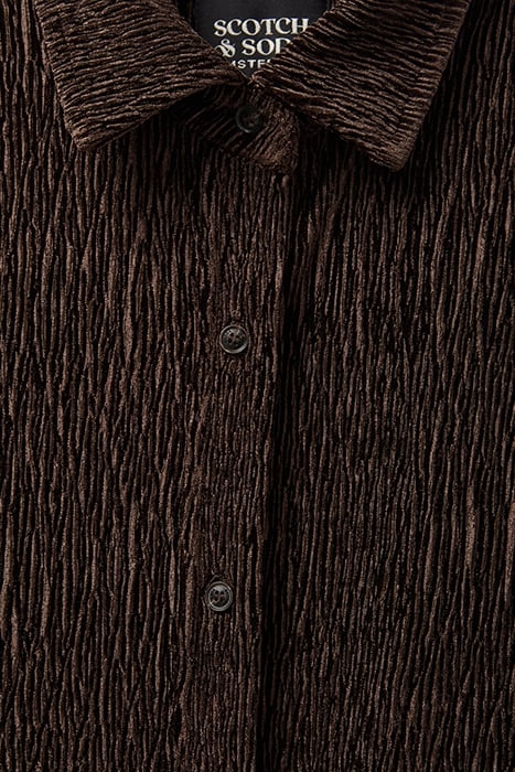 VELVET BUTTON UP HOT FUDGE 5