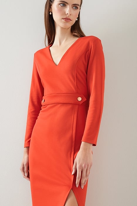 DR SARAH JERSEY DRESS ORANGE 5