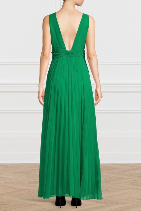 LUCILLE LONG DRESS GREEN MATCHA 2