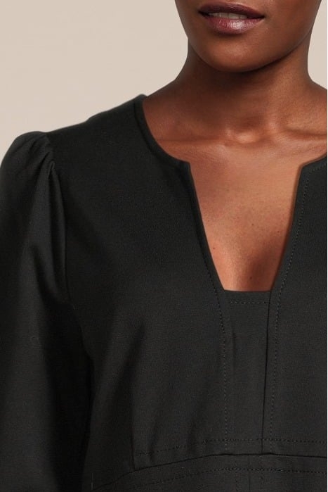 DRESS WITH POCKETS PUNTO MILANO BLACK 4