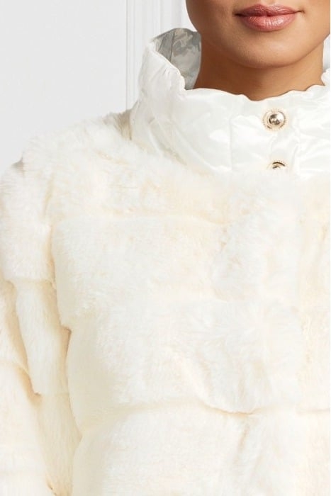 VICKY PUFFER JACKET PALE WINTER PEARL 4