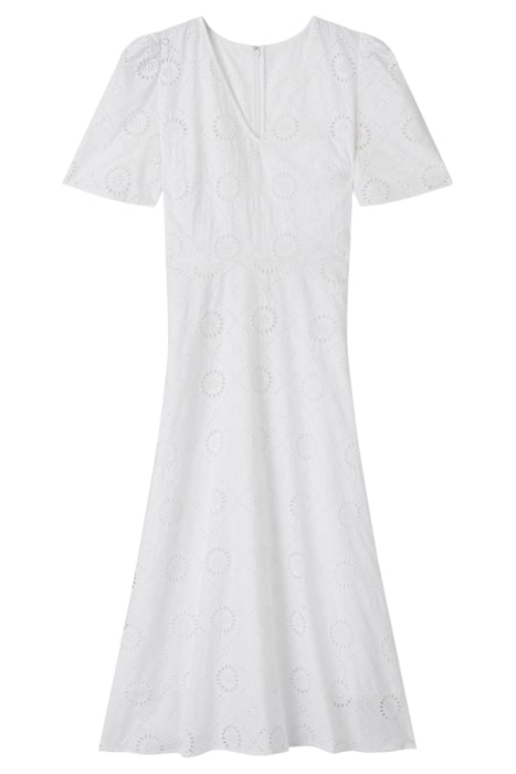 DR JANE BRODERIE DRESS WHITE 3