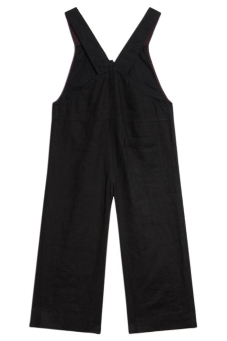 VIOLA LINEN DUNGAREE PURE BLACK 2