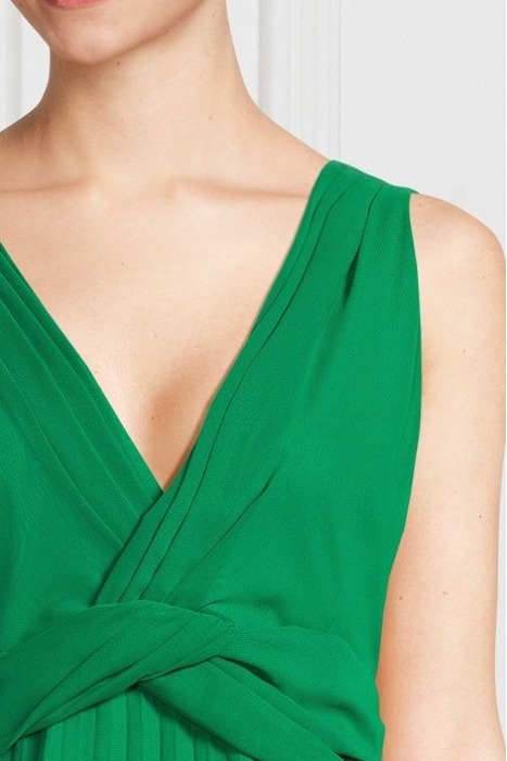 LUCILLE LONG DRESS GREEN MATCHA 4