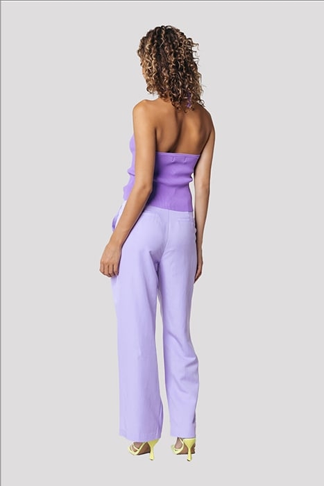 WENDE UNI LOW WAIST PANTS PASTEL LILAC 2