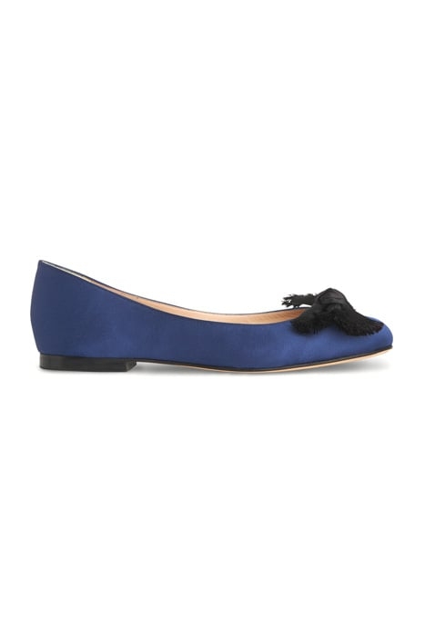 HILDE BOW BALLERINA NAVY/BLACK 1