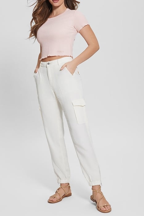 ES BOWIE CARGO CHINO CREAM WHITE MULTI 3