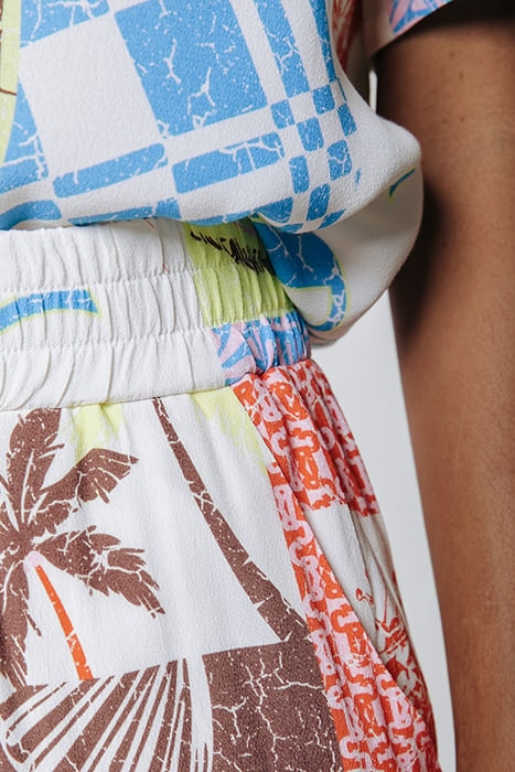 MELODY PATCHWORK STRAIGHT PANTS MULTICOLOR 3