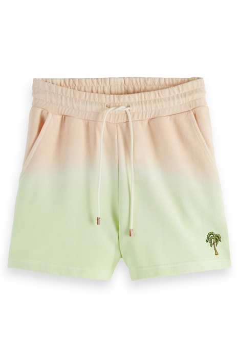 GARMENT DYED ORGANIC COTTON SHORT SALMON 4