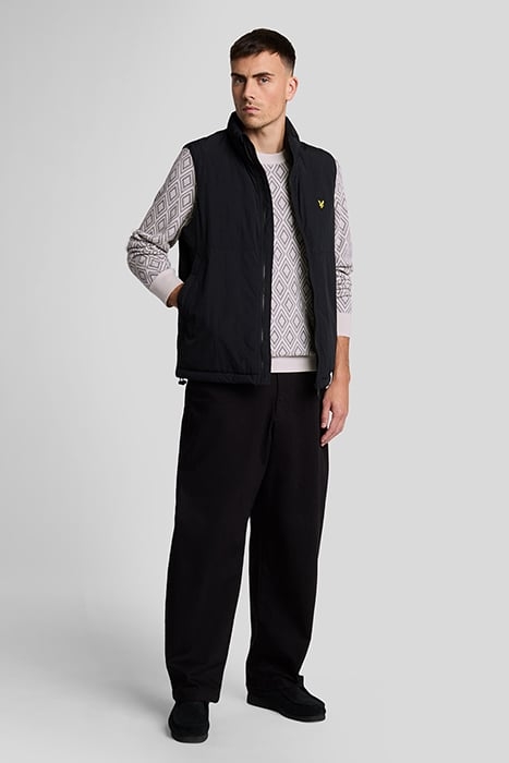 MONOGRAM INTARSIA JUMPER CANVAS 4