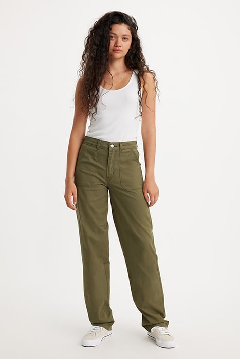 ND STRAIGHT JEANS GREEN 1