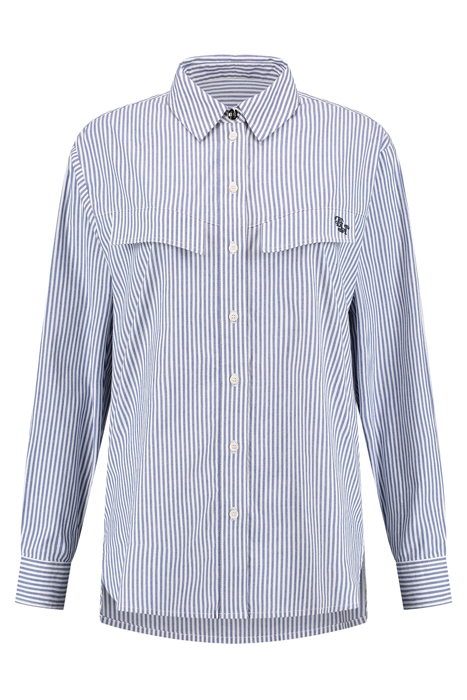 ALEXIS SHIRT BLUE/OFF WHITE 2