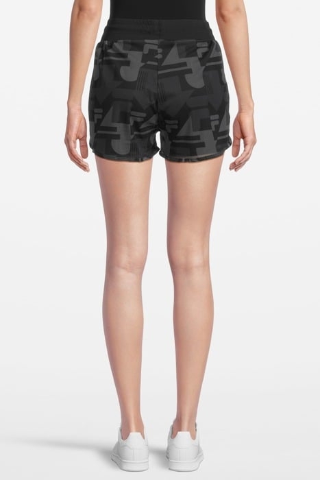 RAKOW AOP SHORTS BLACK BEAUTY REACT AOP 2