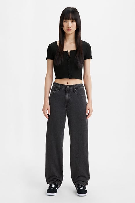 BAGGY STRAIGHT JEANS GREY 3