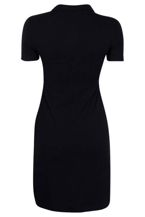 CORA POLO DRESS BLACK 2