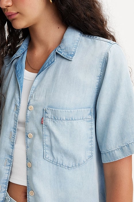 JOYCE BUTTON-DOWN SHIRT BLUE 5