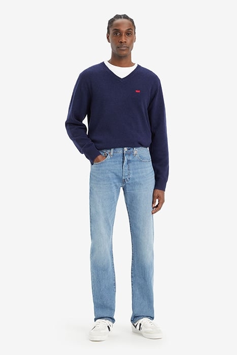 501 STRAIGHT JEANS BLUE 2