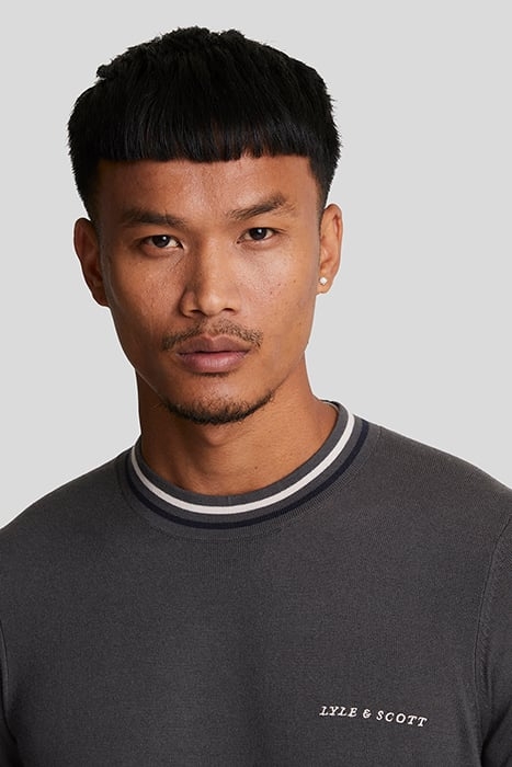 FLEECE LONG SLEEVE GUNMETAL 5