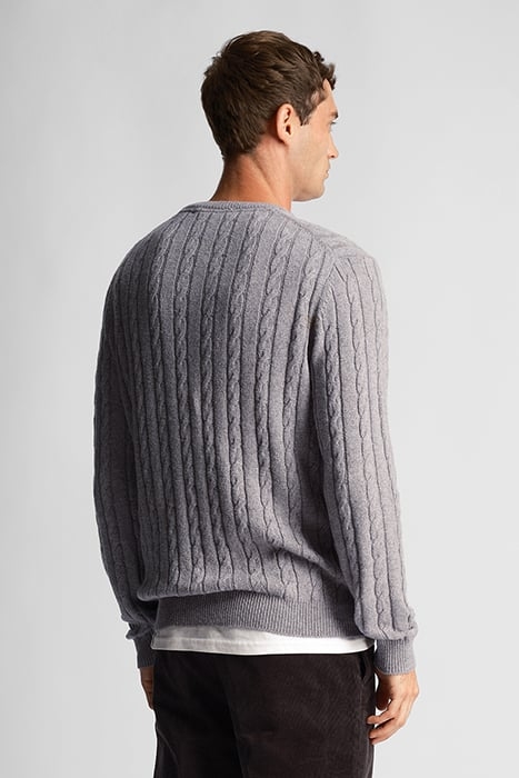 CABLE JUMPER MID GREY MARL 2