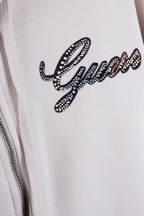 HOOD ZIP L.A. SWEATS MUTED STONE 3