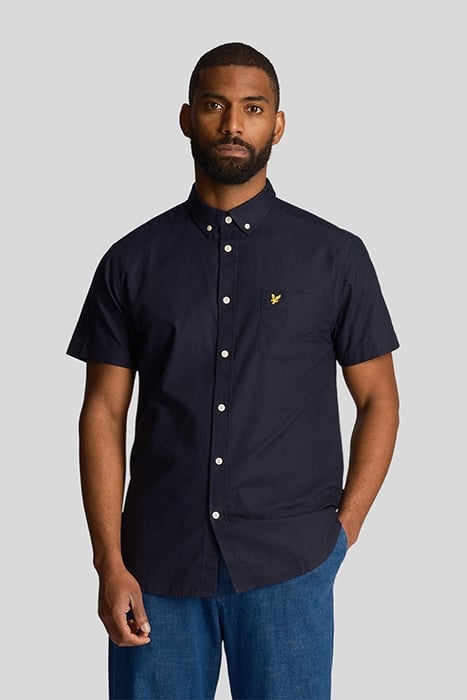 SHORT SLEEVE OXFORD SHIRT DARK NAVY 1