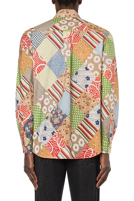 QUILT PRINT POPLIN SHIRT MULTICOLOR 2
