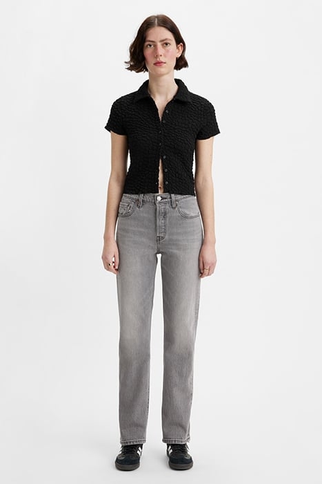 501 STRAIGHT JEANS GREY 1