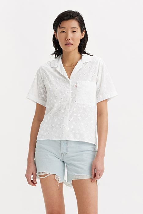 JOYCE BUTTON-DOWN SHIRT WHITE 1