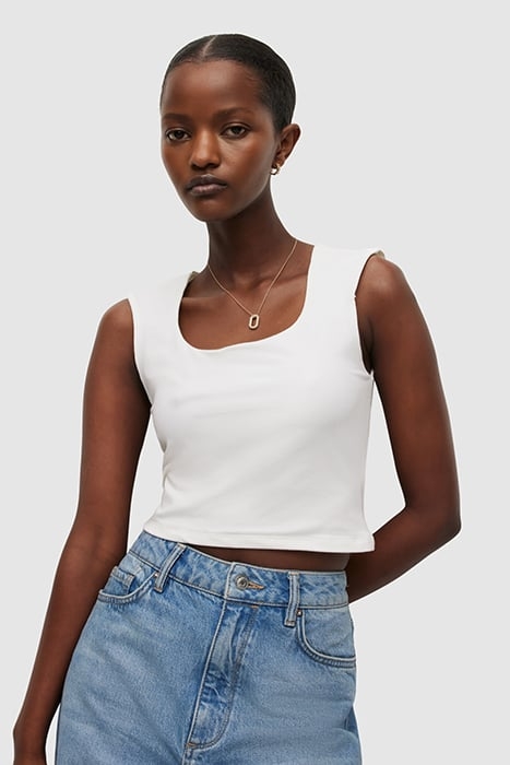 TAMIE TANK CHALK WHITE 1