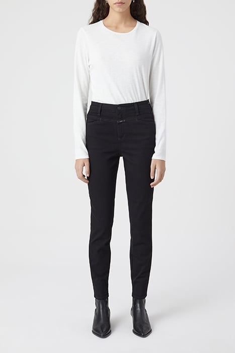 STYLE NAME SKINNY PUSHER JEANS BLACK 3