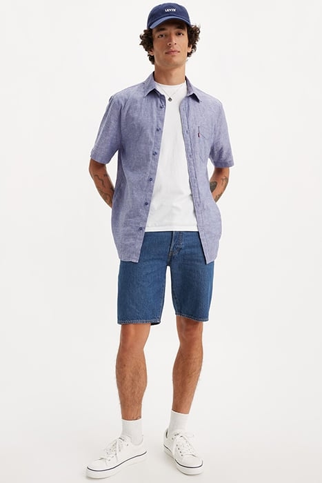 501 DENIM SHORT BLUE 2