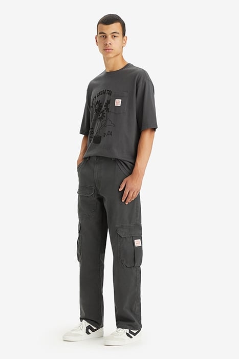 STAY CARGO PANT BLACK 1