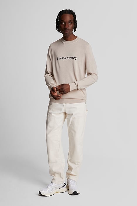 SCRIPT JACQUARD JUMPER COVE 3