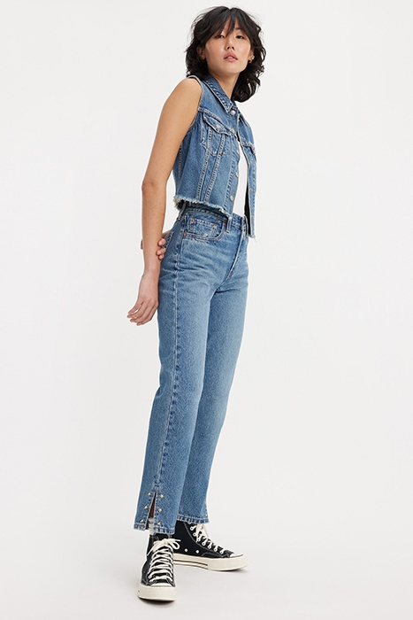 501 STRAIGHT JEANS BLUE 5