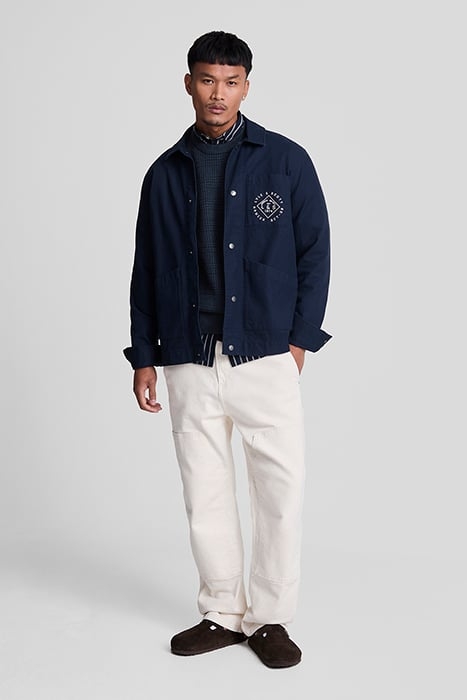 WAFFLE KNIT JUMPER DARK NAVY 3