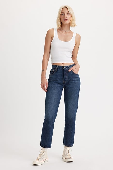 501 STRAIGHT JEANS BLUE 1
