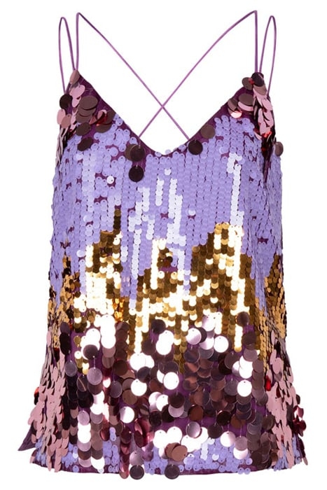 OBU SEQUINS SINGLET MULTICOLOUR 3