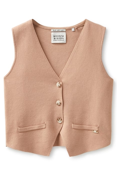 SWEATER VEST SPORT BEIGE 3