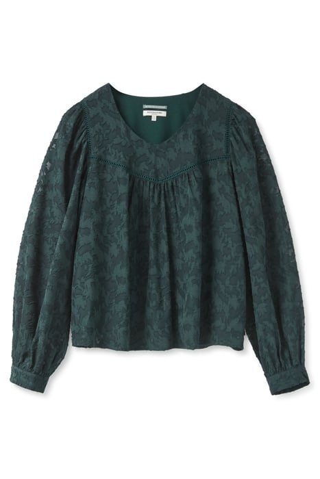 BLOUSE WITH LATTICE DETAIL SCARAB 2