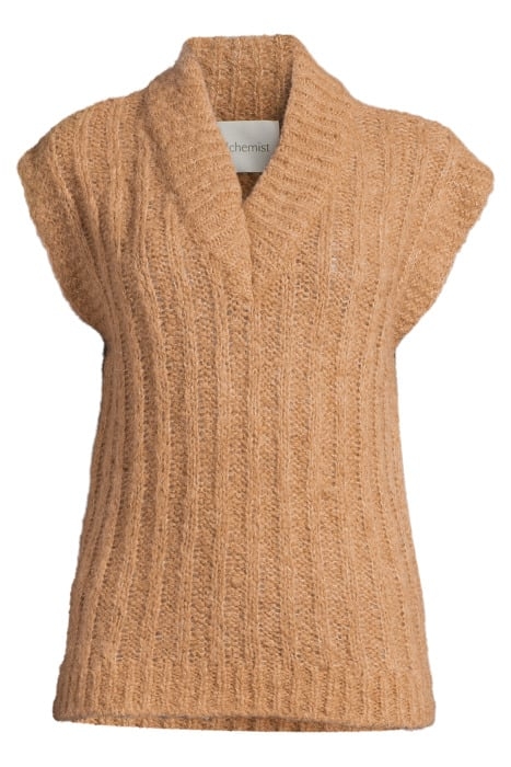 DILL VEST CAMEL 4