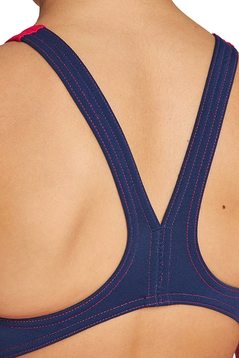 G STREAK JR SWIM PRO BACK ONE PIECE L FREAK ROSE-NAVY 4