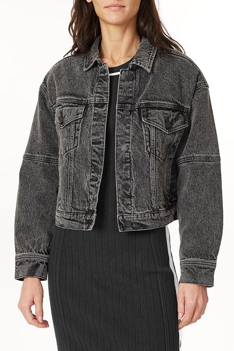 CROPPED DENIM JACKET QUEENSBORO 1