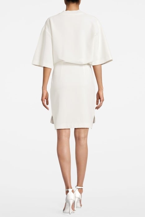 ROSE PRINT CADY DRESS WHITE 2