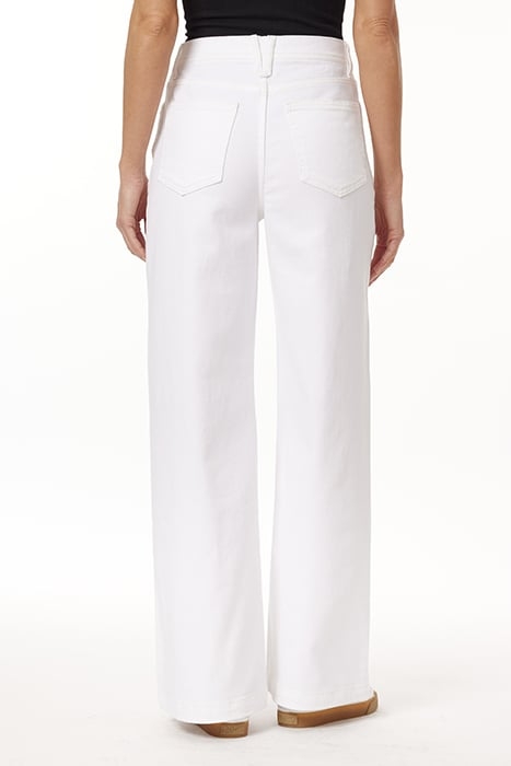 THE DAZE HIGHEST RISE WIDE LEG BLANC DE BLANC 2