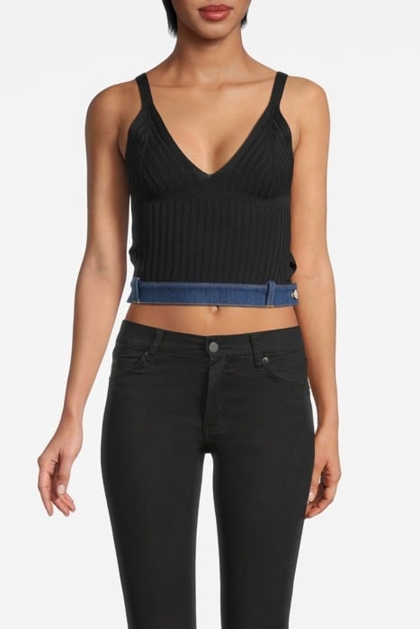 VISCOSE TOP BLACK 1
